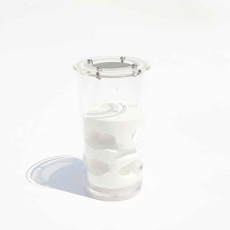 Cup Shaped Acrylic Ant Farm And Ant Nest Cup Plaster Pet House Reptile Terrarium Insect Supplies - Color: White