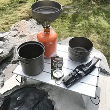 Портативный стол из алюминиевого сплава, уличная мебель, складной стол для кемпинга, походов, путешествий, пикника