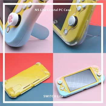 

Easy installation,Not Fall Off For Switch Shell Split Type Protective Shell Crystal Shell For Switchlite (bracket Full Shell)