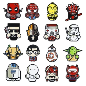 

Deadpool Anime Badges For Backpack Enamel Pin Women's Brooch Lapel Pins Brooches For Women Decorative Metal Brooch For Clothing