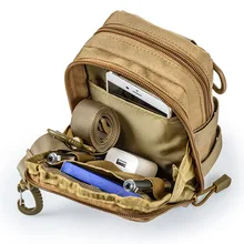 Поясная сумка мягкая задняя Мужская тактическая Сумка Molle поясная сумка походные сумки маленький карман Военная поясная сумка для бега дорожная сумка