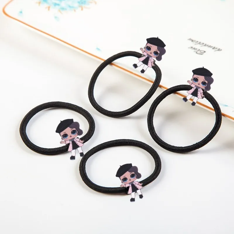 4-4pcs 4 шт./компл. для маленьких девочек повязка на голову для малышей с Микки-Маусом и бантом Детские аксессуары для волос заколки изображением русалки, купальный костюм с добавлением конского волоса; клип - Цвет: 4-4pcs