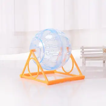 

Mini Hamster Bracket Stand Run Ball 14CM Golden Hamster Pet Sport Toy Random Color Strongly Recommend Small Pet Supplies
