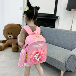 Kindergarten school bag girl boy cartoon print elementary school school bag