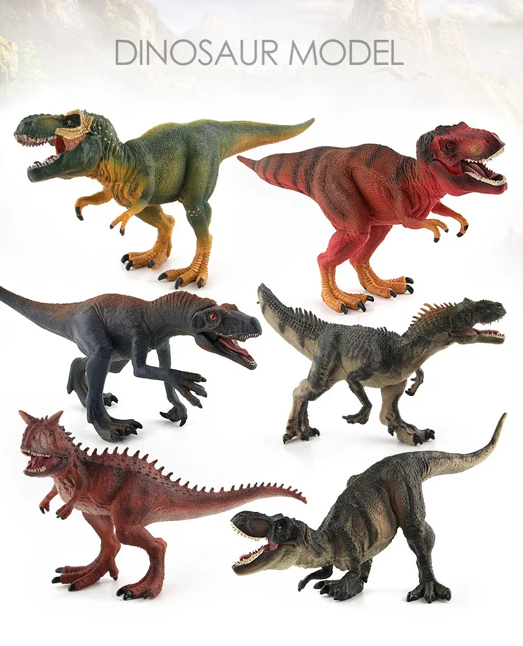 Модель динозавра животного мира модель динозавра искусственный динозавр Herrera Longte Tyrannosaurus Rex украшение
