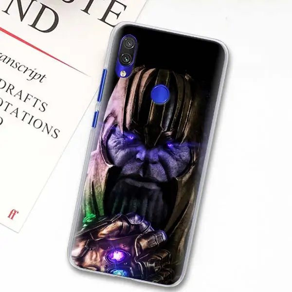 H02 Чехол для телефона Marvel Megamind Thanos для huawei Y9 Y5 Y6 Y7 Y9 Nova 5 5i Pro 5T Honor Y6 Y7 Y9 Твердый Чехол - Цвет: H02