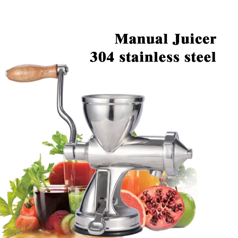 Stainless Steel wheat grass juicer Auger Slow squeezer Fruit Wheat