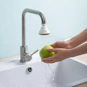 

UFO Shape Splash Filter Faucet Medical Filtered Sink Multi Angle Mixer Aerator Water Tap Nozzle Diffuser Kitchen Accessory Tools