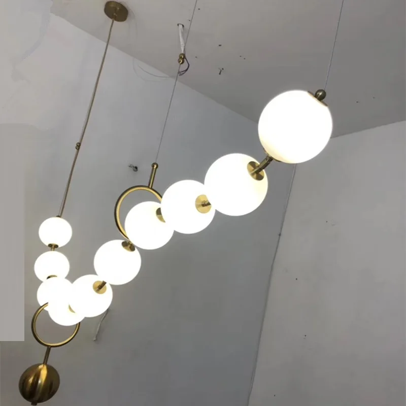 Bead Chain Light Fixture
