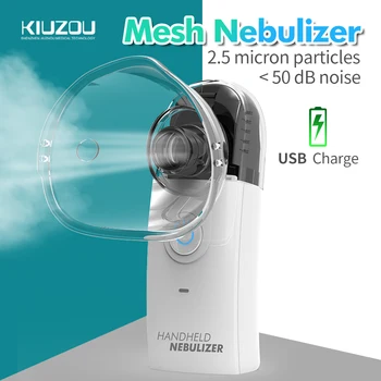 

KIUZOU Portable Ultrasonic Nebulizer Mini Handheld Inhaler Respirator Humidifier Kit Health Care Children Home Atomizer