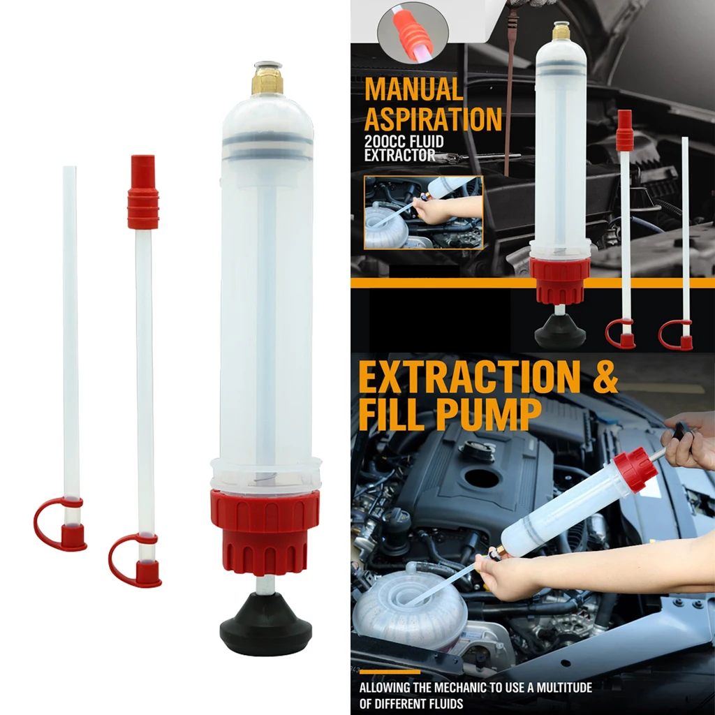 seringa extratora de fluido manual para transferência de bomba de extração de fluido de óleo caminhão diesel