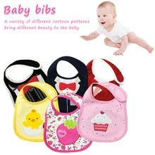 Многоразовые моющиеся хлопковые детские нагрудники из ткани с принтом треугольные детские нагрудники из хлопка регулируемые детские нагрудники