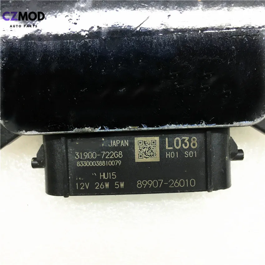 CZMOD 89907-26010 L038 светодиодный модуль управления для фар 31900-722G8 89907 26010 автомобильные аксессуары - Цвет: black 89907-26010