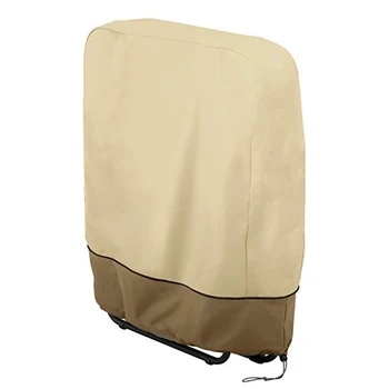 

Folding Chair Cover Garden Recliner UV Resistant Oxford Cloth Waterproof Portable Outdoor Furniture Durable Dustproof Universal