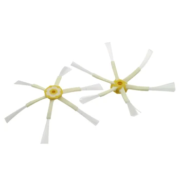 

2x Side Brush 6-armed for iRobot Roomba 500 600 700 Series 550 560 630 650 760 770 780 Vacuum Cleaner Accessories Parts