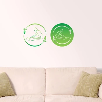 

Massage Decal Beauty Salon Sticker Spa Beauty Posters Vinyl Wall Decals Decor Mural Beauty Salon Spa Sticker