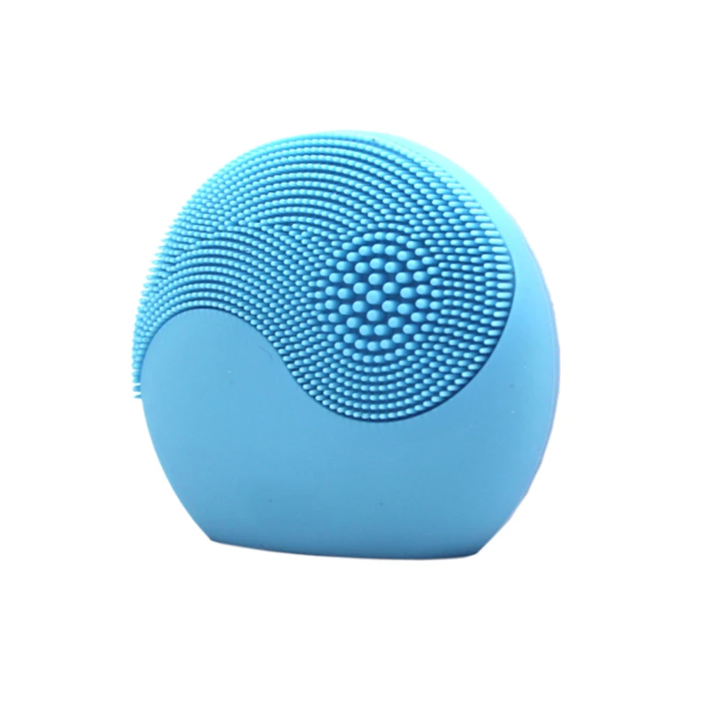 Silicone Cleanser Facial Cleansing Brush Sonic Vibration Face Cleaner Silicone Deep Pore Cleaning with Charging Base Silicone Cleanser Facial Cleansing Brush Sonic Vibration Face Cleaner Silicone Deep Pore Cleaning with Charging Base