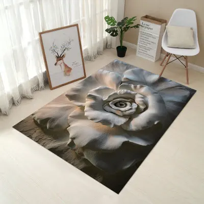 80*120 см креативный Европейский тип 3D печать ковер коврик для прихожей Противоскользящий коврик для ванной комнаты впитывающий воду кухонный коврик/коврик - Цвет: 6