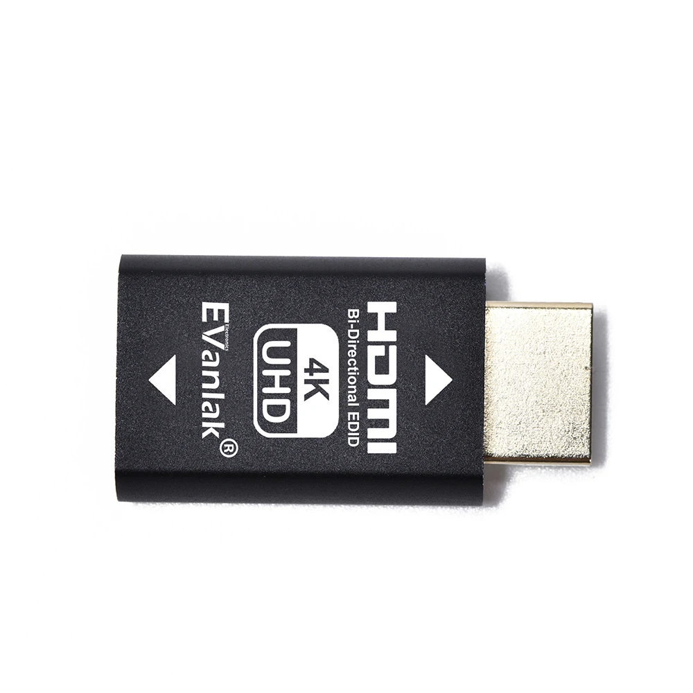 Фото Эмулятор EVanlak Hdmi Edid, переходник 3-го поколения, премиальный алюминиевый эмулятор, адаптер, совместимый с ps5 game outp №2