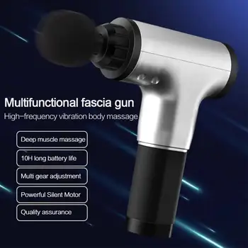

Fascia Gun Massage Gun Fitness Muscle Relaxation Massager Vibration Muscle Gun 6 Speeds Optional 2000mAh Lithium Battery