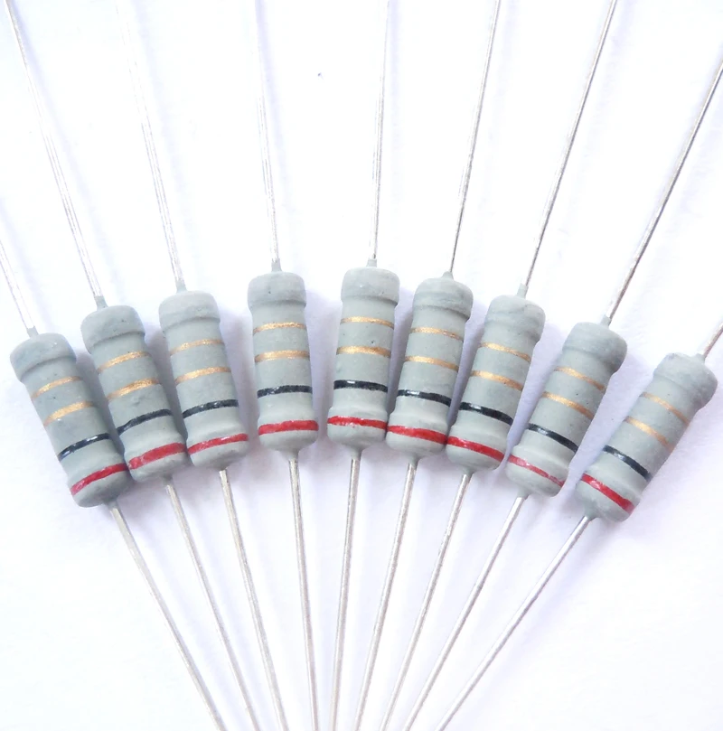 1w 1 1.2 1.5 1.8 2 2.2 2.4 2.7 3 3.3 3.6 3.9 4.3 4.7 5.1 5.6 6.2 6.8 7.5 ohm Resistance Metal Oxide Film Resistors metal film resistor metal film resistors