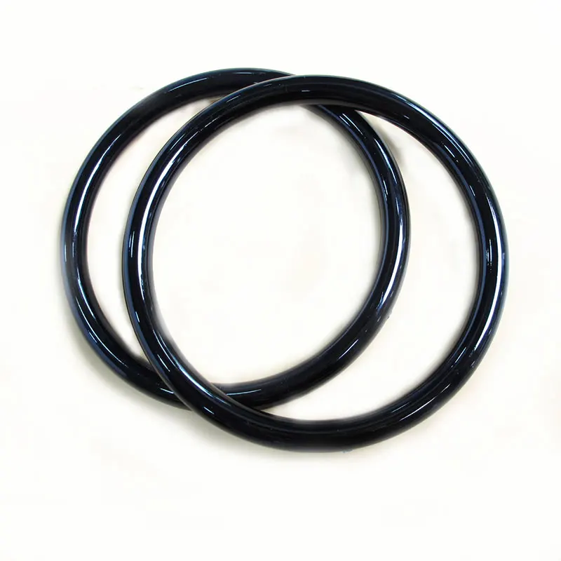 Plastic Ring handles for bags Transparent Replacement DIY accessories for bags Making Shopping Handbag purse strap Accessories
