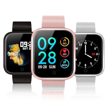 

P70 IP68 Waterproof Smart Watch With Blood Pressure Heart Rate Monitor Pedometer Fitness Tracker Smart Watch For Android IOS