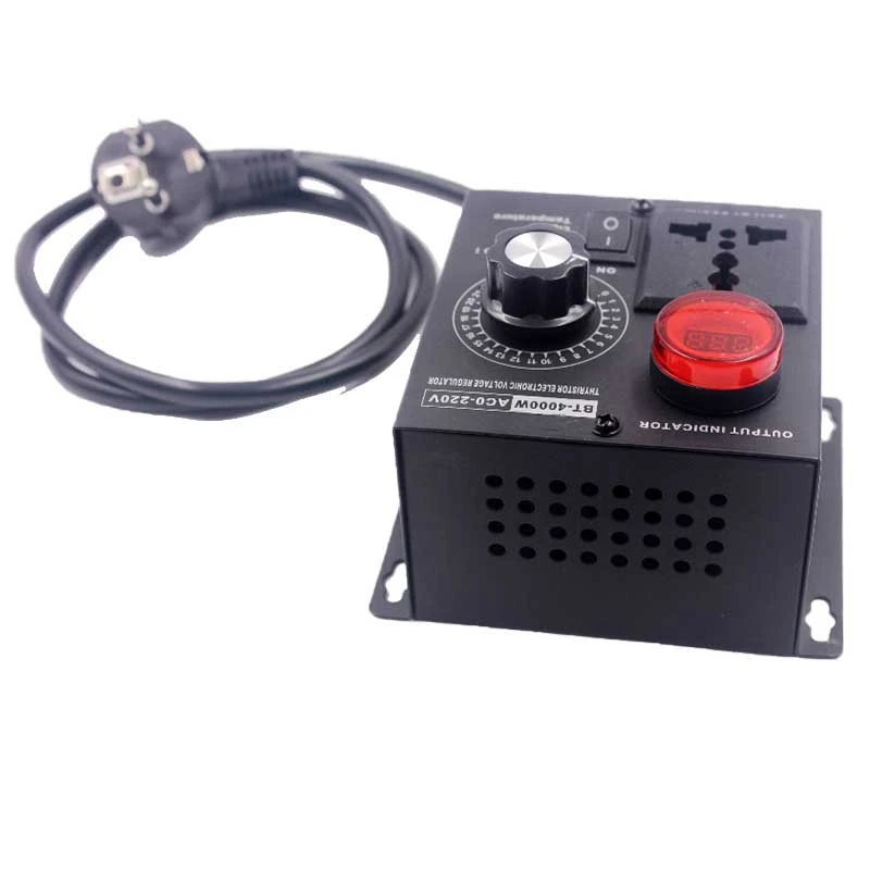 Ac220V 4000 Вт Scr Электронный регулятор напряжения температуры двигателя скорости