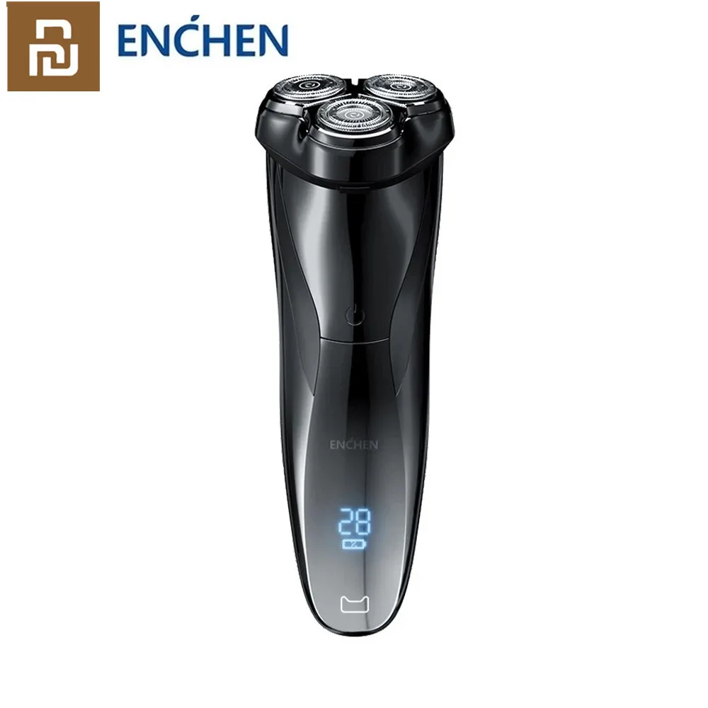 Youpin Enchen BlackStone 3 электробритва 3D тройное плавающее лезвие бритвенные головки