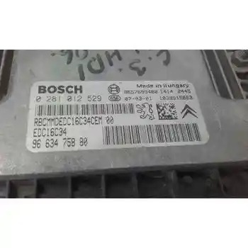 

0281012529 SWITCHBOARD ENGINE EUA CITROEN C3