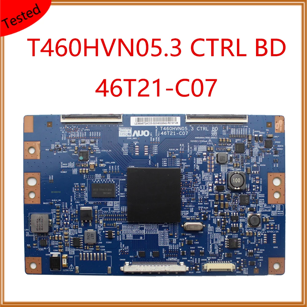 T460HVN05.3 BD CTRL 46T21-C07 T с картой для ТВ-дисплея карта оригинальная зеркальная плата TCon |
