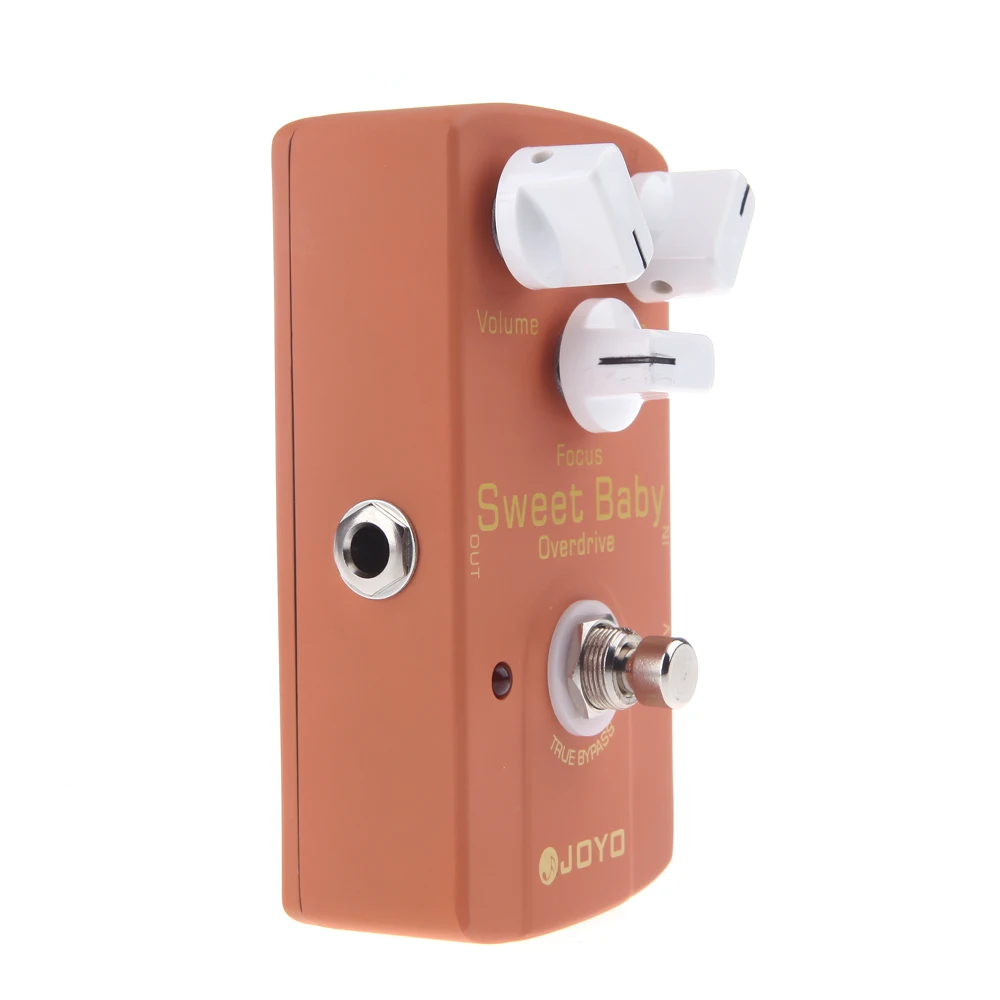 

JF-36 Sweet Baby Electric Guitar Effect Pedal with Low Gain Overdrive Effect Focus Knob