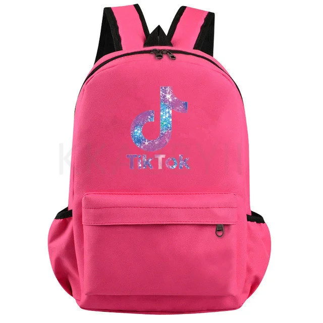 TIK TOK Backpacks Cartoon Boys Girls Teenager School Shoulder Bags for