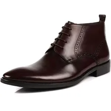 Handmade Black Wine Red Ankle Boots Men Italian Genuine Leather Men Chelsea Boots Luxury Brand Buckle Dress Boots Shoe Handmade Black Wine Red Ankle Boots Men Italian Genuine Leather Men Chelsea Boots Luxury Brand Buckle Dress Boots Shoe