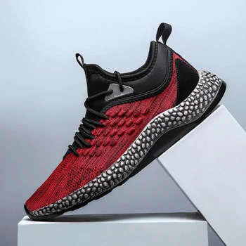 

Men Sport Running Shoes Big Size 39-46 Outdoor Athletic Training Sneakers Breathable Walking Jogging Shoes Gym Trainers Brand
