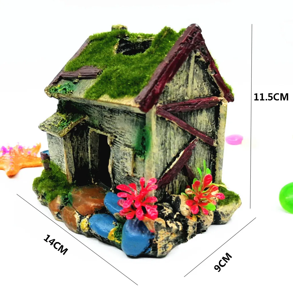 Кухонные инструменты для аквариума с орнаментом Dodge House Flocking Moss маленькое отверстие для дерева кухонные аксессуары