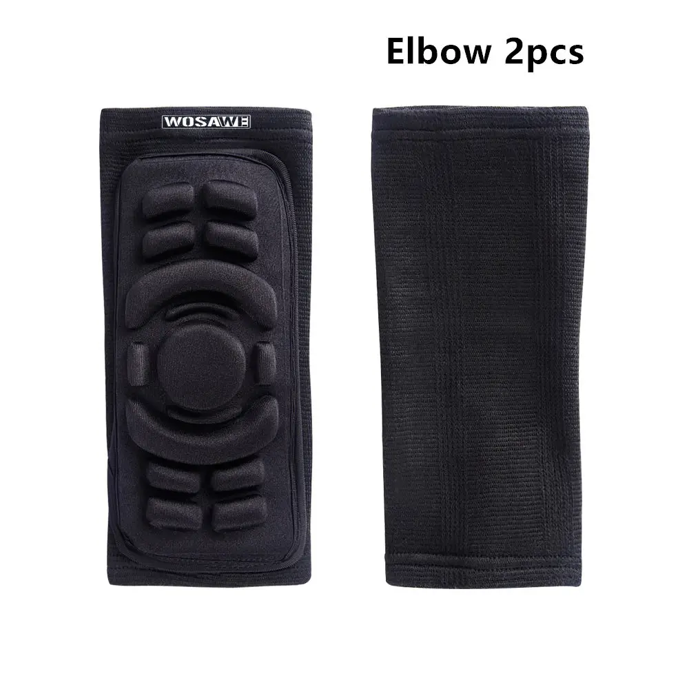 BC316-2PCS WOSAWE наколенники для мотоцикла, роликовые лыжи, сноуборд, скейтборд, велосипед, волейбол, фиксатор для тела, гелевая защитная накладка EVA - Цвет: BC316-2PCS