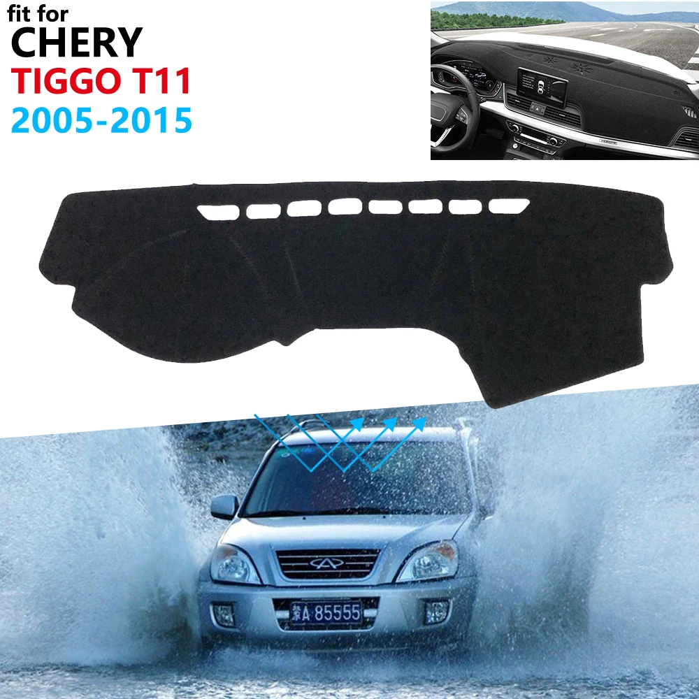 Защитная накладка на приборную панель для Chery Tiggo T11 2005 ~ 2015 аксессуары лица