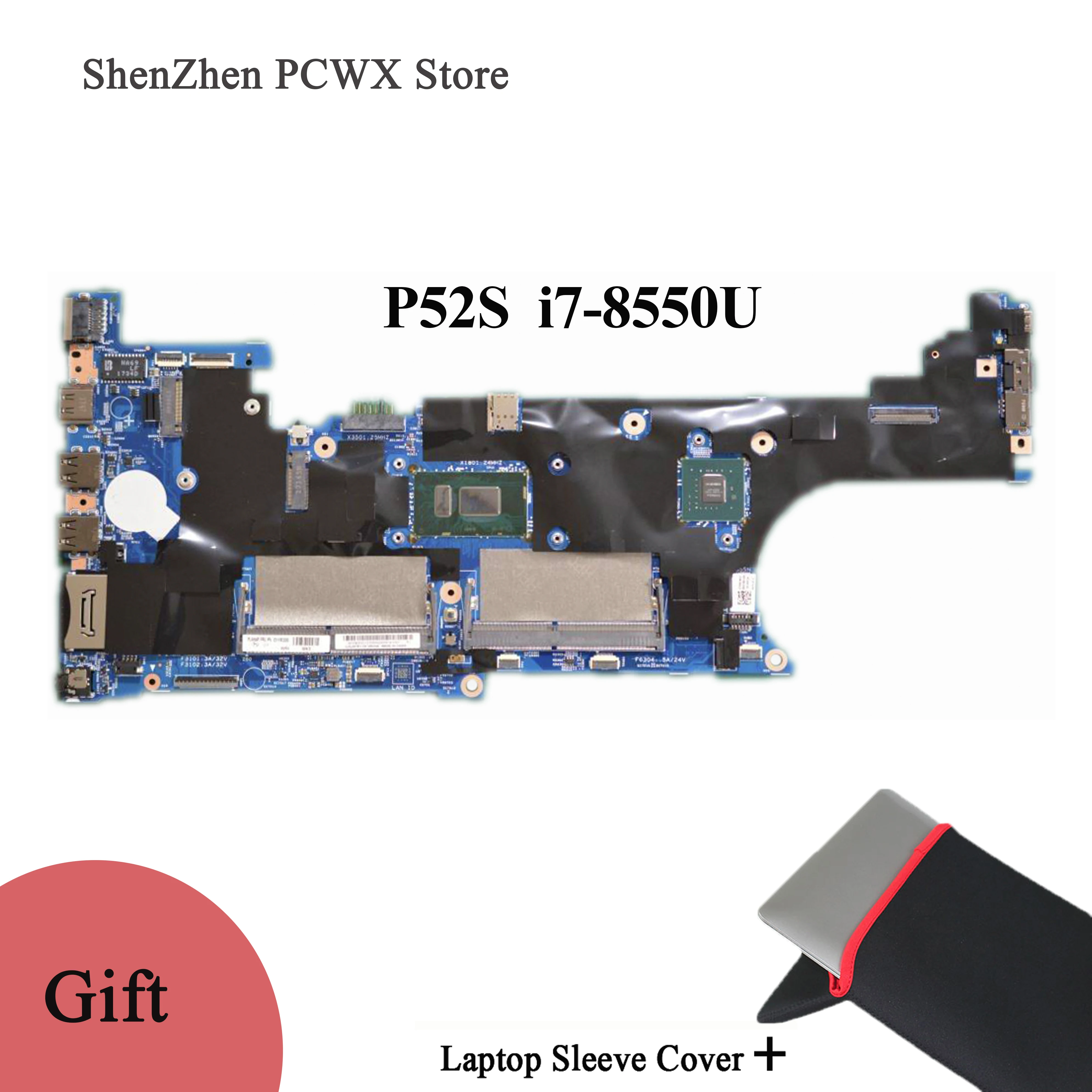 Finest  i7-8550U for Lenovo ThinkPad P52s Laptop Motherboard with Independent Video Card Motherboard FRU PN