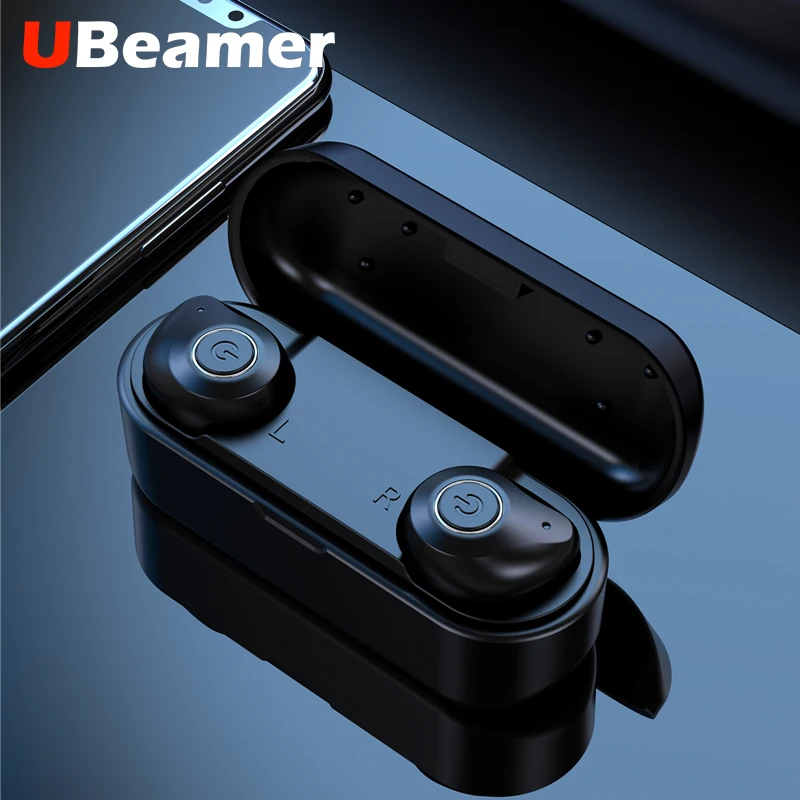

Ubeamer Bluetooth Earphone headset X6. waterproof Earbud True Wireless Headphones V5.0 TWS HD Stereo Noise Cancelling For Honor