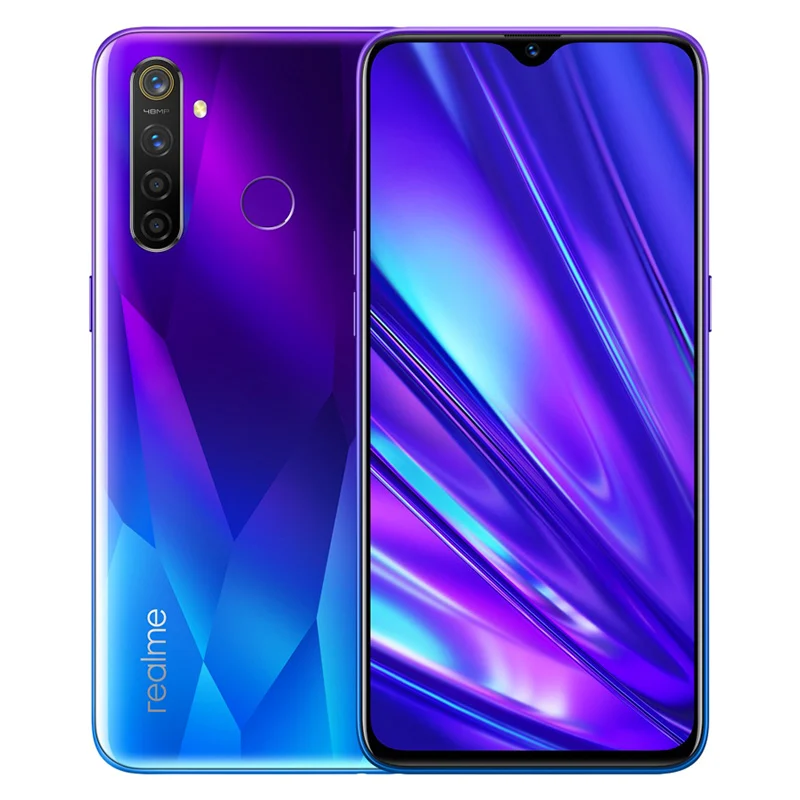 CN версия REALME Q 6,3 ''Dewdrop 4 Гб 64 Гб Восьмиядерный процессор Snapdragon 712AIE 48MP четырехъядерный камера VOOC 20 Вт быстрое зарядное устройство мобильный телефон