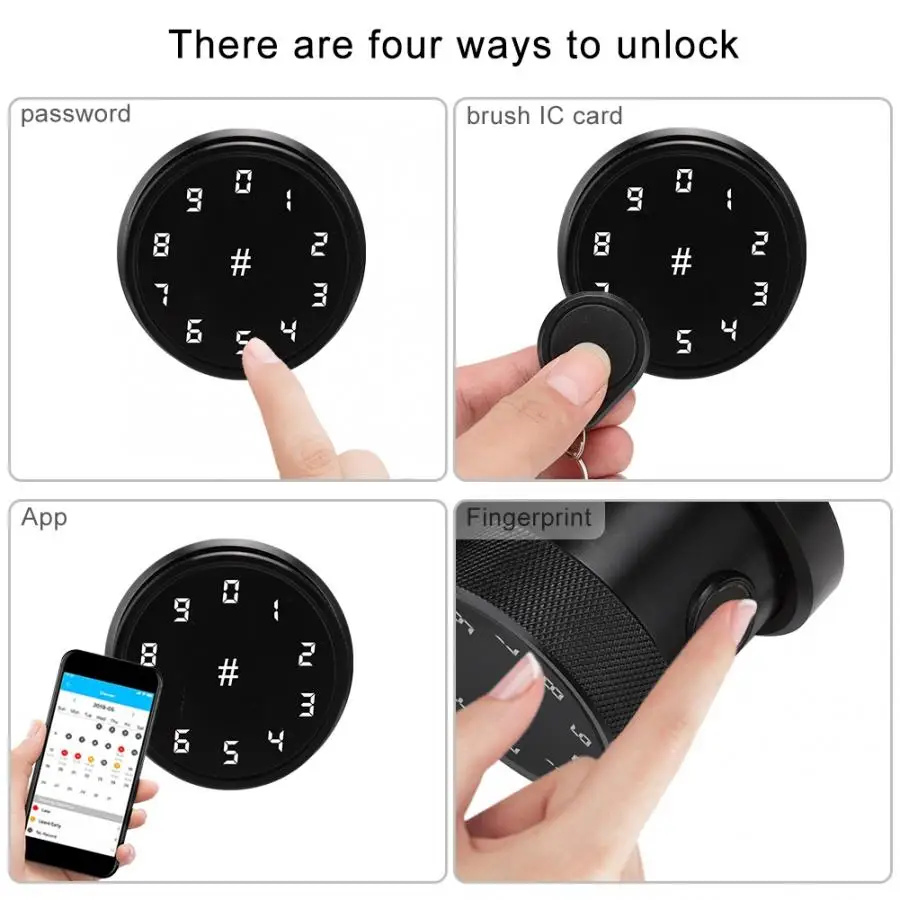 Digita APP Smart Sphere Card Reader пароль отпечатков пальцев замок безопасности
