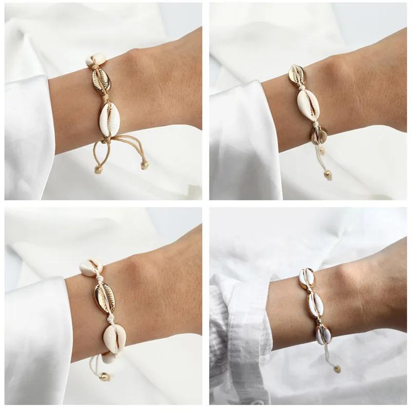 Браслет из натуральной белой веревки оригинальный модный пляжный браслет