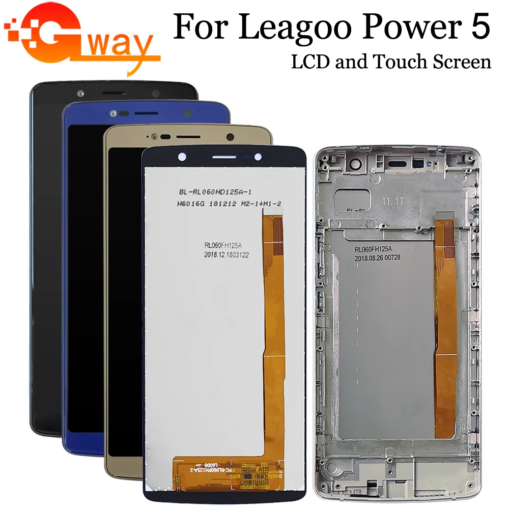 5 99 &quotдля Leagoo Power ЖК-дисплей кодирующий преобразователь сенсорного экрана в сборе