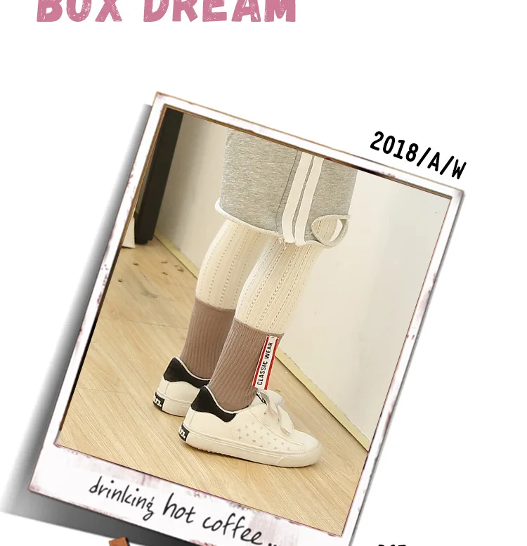 Boxdream/модные крутые носки для детей; стиль; универсальные короткие носки из чесаного хлопка для девочек; сезон осень; BD109