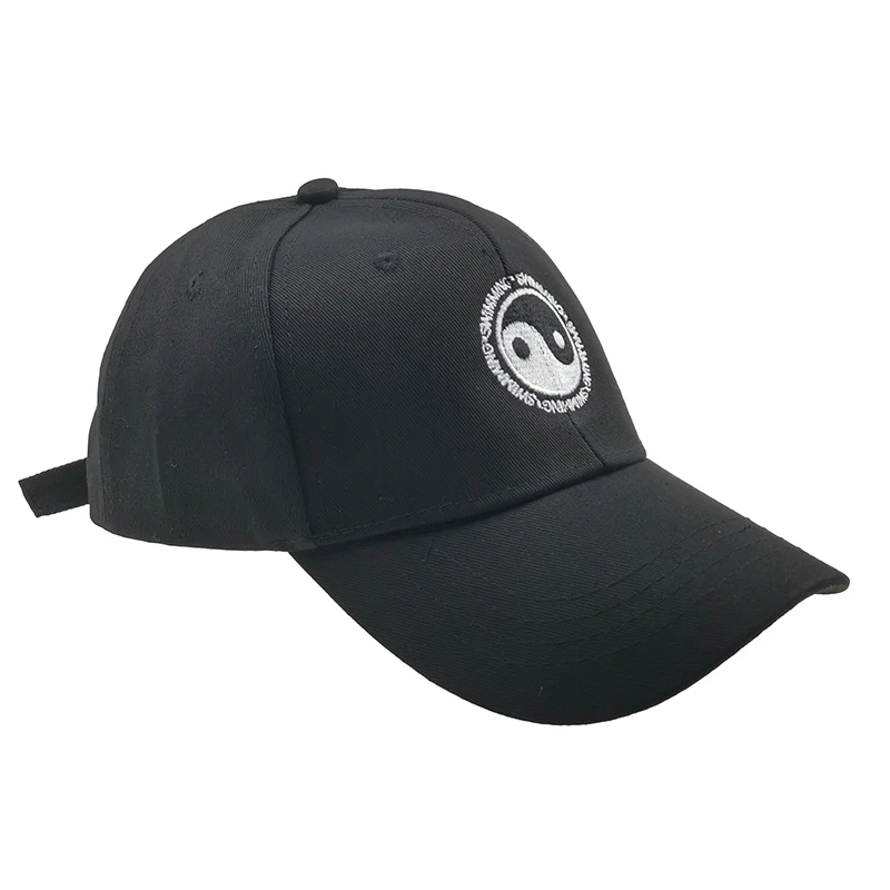 Men Women Baseball Cap Cotton Yin and Yang Gossip Embroidery Mac Miller Dad Hat Unisex Sport Hip Hop Adjustable Sun Caps CP0416 (3)