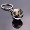 German Shepherd Dog Angel Key Ring Pet Dog Jewelry Charm Double Sided Glass Ball Keychain Animal Dog Cute Fashion Accessories ► Photo 3/6