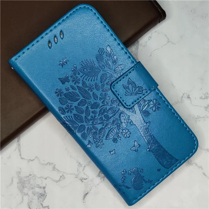 Синий Роскошный флип-кейс из искусственной кожи для iPhone XS XR X 11 Pro Max, бумажник, держатель для карт, чехол для iPhone 8 7 6 6S Plus 5 5C 5S SE 4 4s - Цвет: Синий