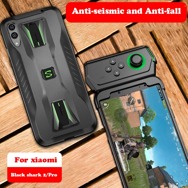 Оригинальный чехол GREENYEAH для Xiaomi BlackShark 2 Pro мягкий из ТПУ противоударный + ручка