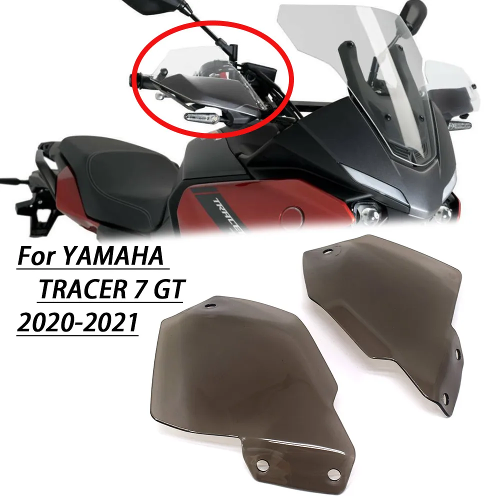 

New Motorcycle Clear Handguard Extensions FOR Yamaha MT-07 Tracer 700 GT TRACER 7 GT 2020 2021